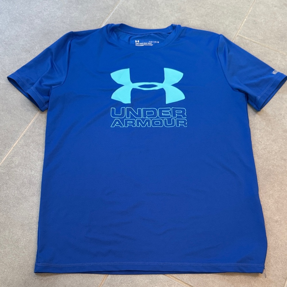 Under Armour Kids Blue Short Sleeve Tee ✨5 for $15!✨